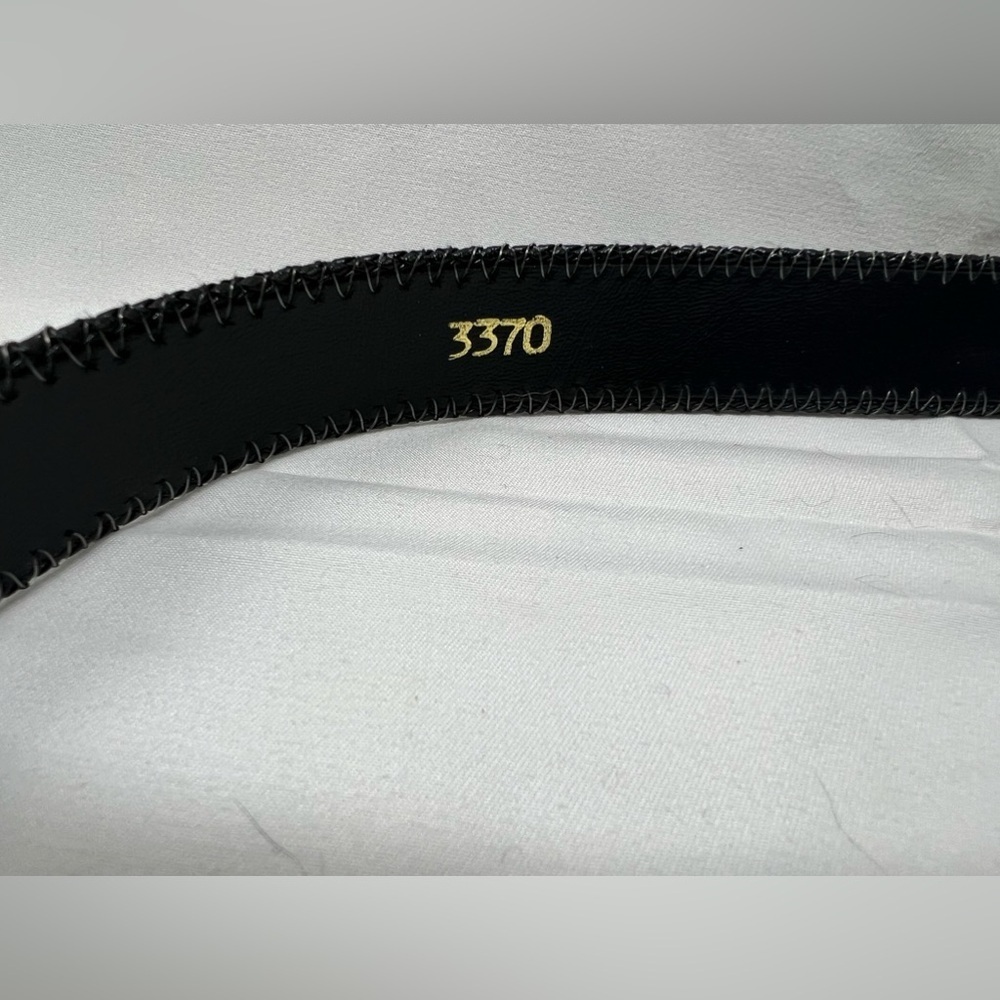 Patchwork leather belt - Picture 7 of 8